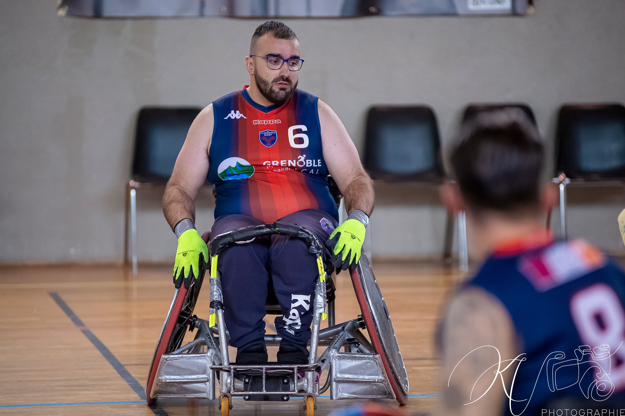  FC Grenoble Rugby -  - Wheelchair rugby - CHAMPIONNAT DE FRANCE RUGBY FAUTEUIL (#CHAMPFrRugbyFauteuil2022) Photo by: Karine Valentin | Siuxy Sports 2022-11-19