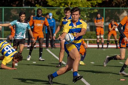 RSEQ - Rugby Masc - André Laurendeau (14) vs (33) John Abbott College - Reel A