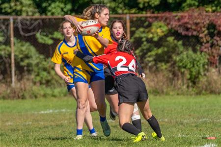 RSEQ Rugby Fem - Vanier (0) vs (95) John Abbott