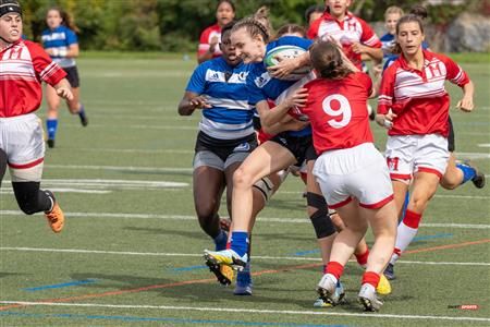 RSEQ Rugby Fem - U. de Montréal (70) vs (3) McGill - Reel A1 - 1er mi-temps