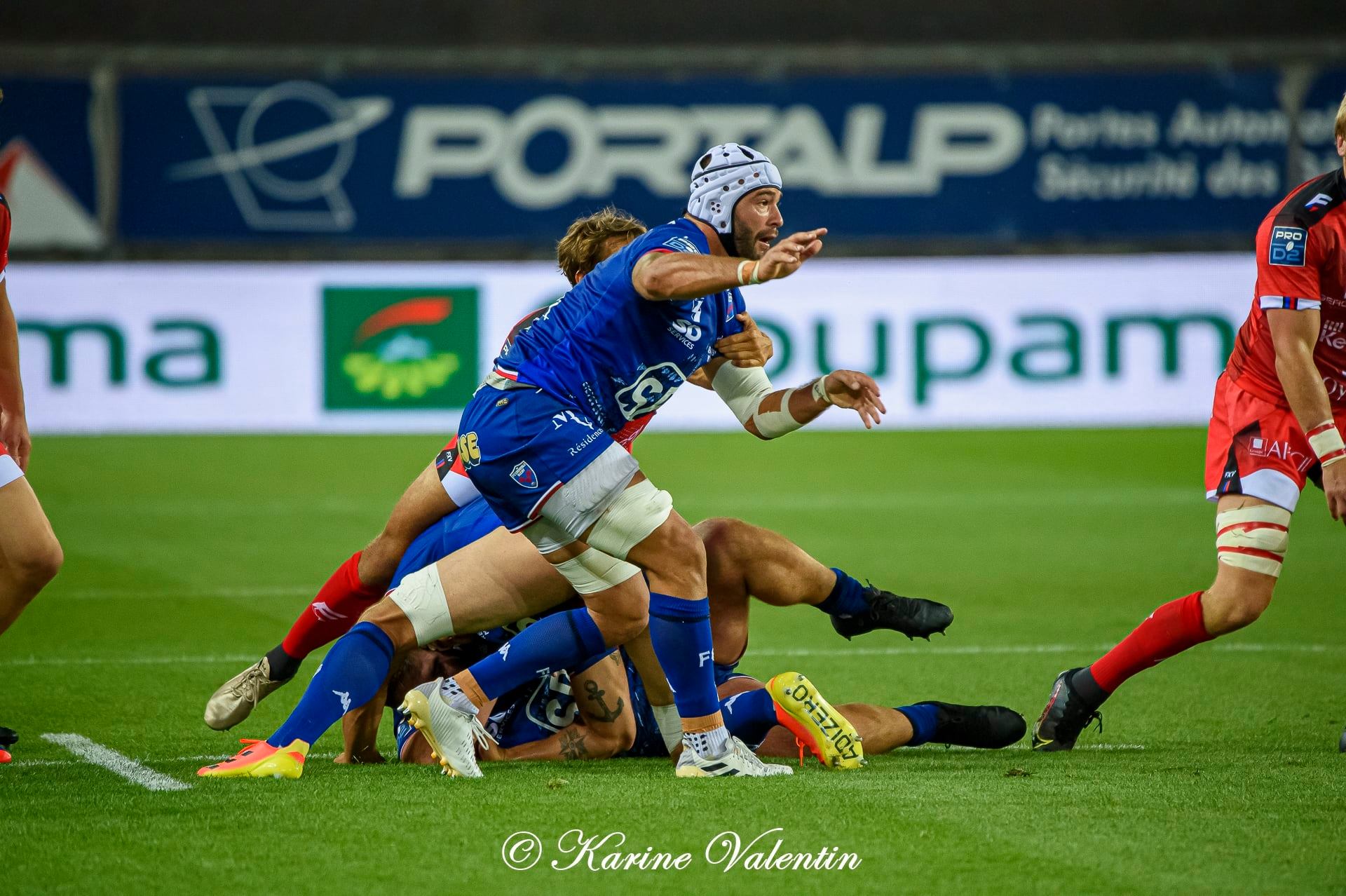  FC Grenoble Rugby - US Oyonnax Rugby - Rugby - Grenoble Vs Oyonnax (#FCGvsUSORoct2021) Photo by: Karine Valentin | Siuxy Sports 2021-08-27