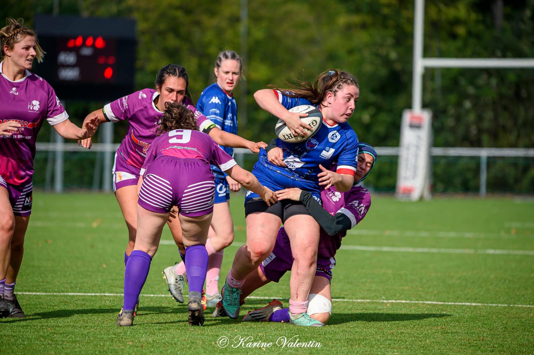  FC Grenoble Rugby - US Bressane Pays de l'Ain - Rugby - Grenoble Amazones vs Bourg en Bresse - F1 (#AmazonesVsUSBPA2021oct) Photo by: Karine Valentin | Siuxy Sports 2021-10-10