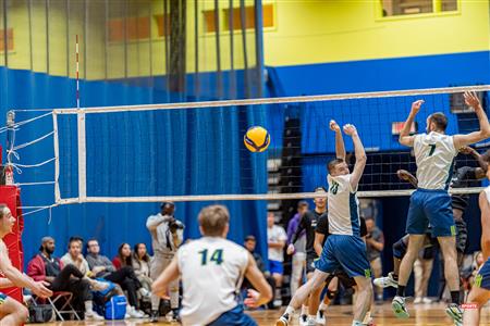 RSEQ - VOLLEYBALL C M D2 SUD-OUEST - TOURNOI 4 - SECTION A - NOMADES (1) VS (2) AIGLES
