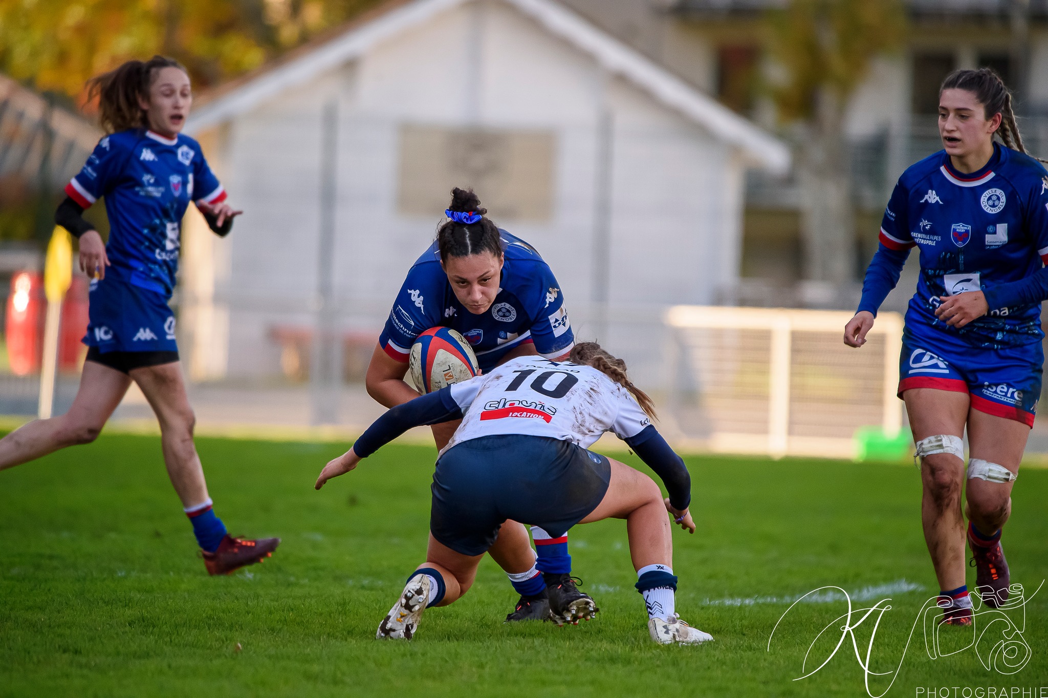  FC Grenoble Rugby - Montpellier Hérault Rugby - Rugby - Amazones (17) vs (10) MHR (#AmazonesVsMHR2022) Photo by: Karine Valentin | Siuxy Sports 2022-11-20