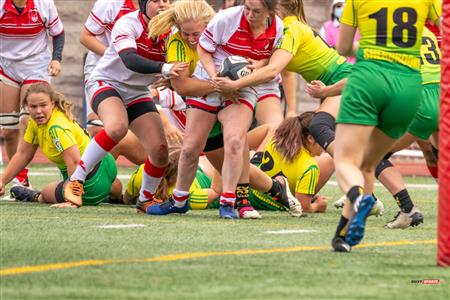 RSEQ - Rugby Fém - McGill U. (7) vs (25) Sherbrooke U. - Reel A2 - 2nd half