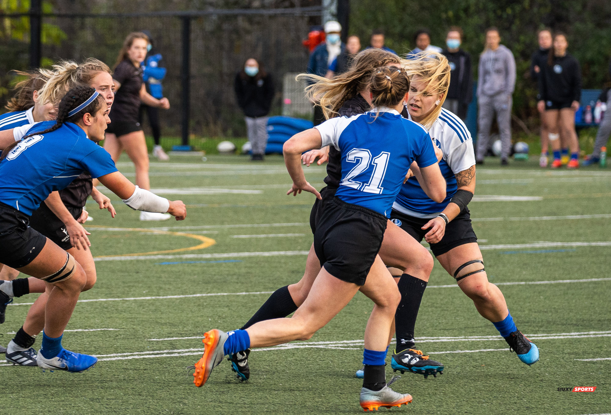  Université de Montréal - Université Carleton - Rugby -  (#3UdeMvsCarletonF) Photo by:  | Siuxy Sports 2021-11-07