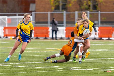 RSEQ - Rugby Fem - John Abbott (55) vs (12) André Laurendeau - Finals - Reel A2