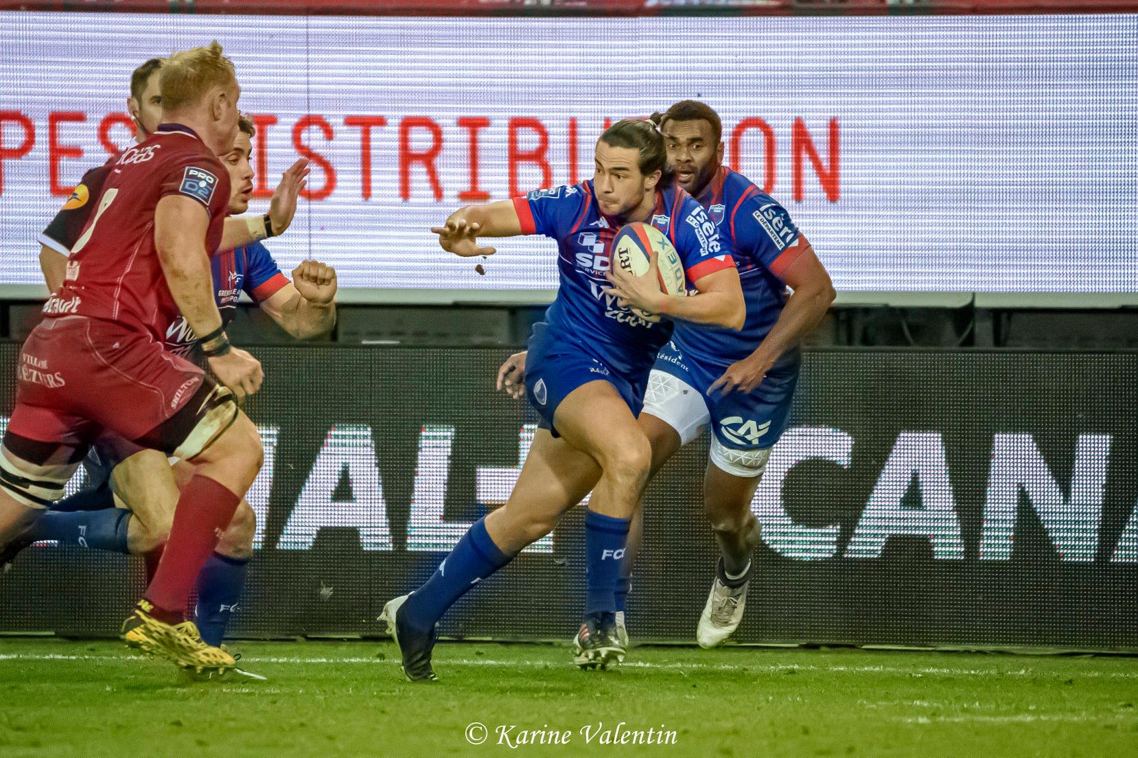  FC Grenoble Rugby - AS Béziers Hérault - Rugby - FC Grenoble VS ASBH (#GrenobleASBH2021jan) Photo by: Karine Valentin | Siuxy Sports 2021-01-29