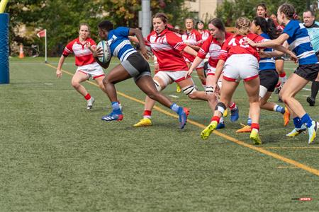 RSEQ Rugby Fem - U. de Montréal (70) vs (3) McGill - Reel A1 - 1er mi-temps