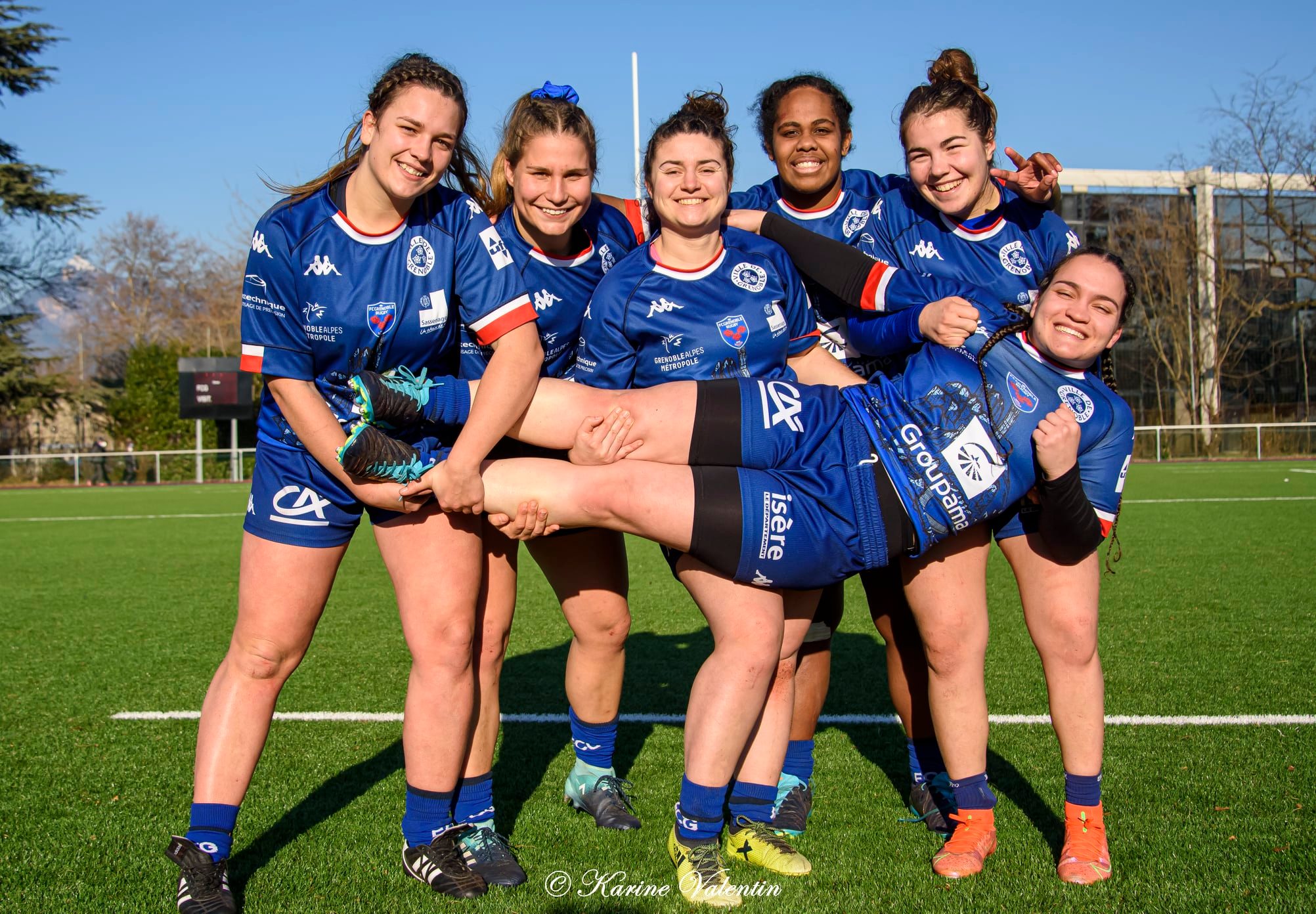  FC Grenoble Rugby -  - Rugby - FC Grenoble Vs Stade Français (#AmznesVsPinkRckts2022) Photo by: Karine Valentin | Siuxy Sports 2022-01-16