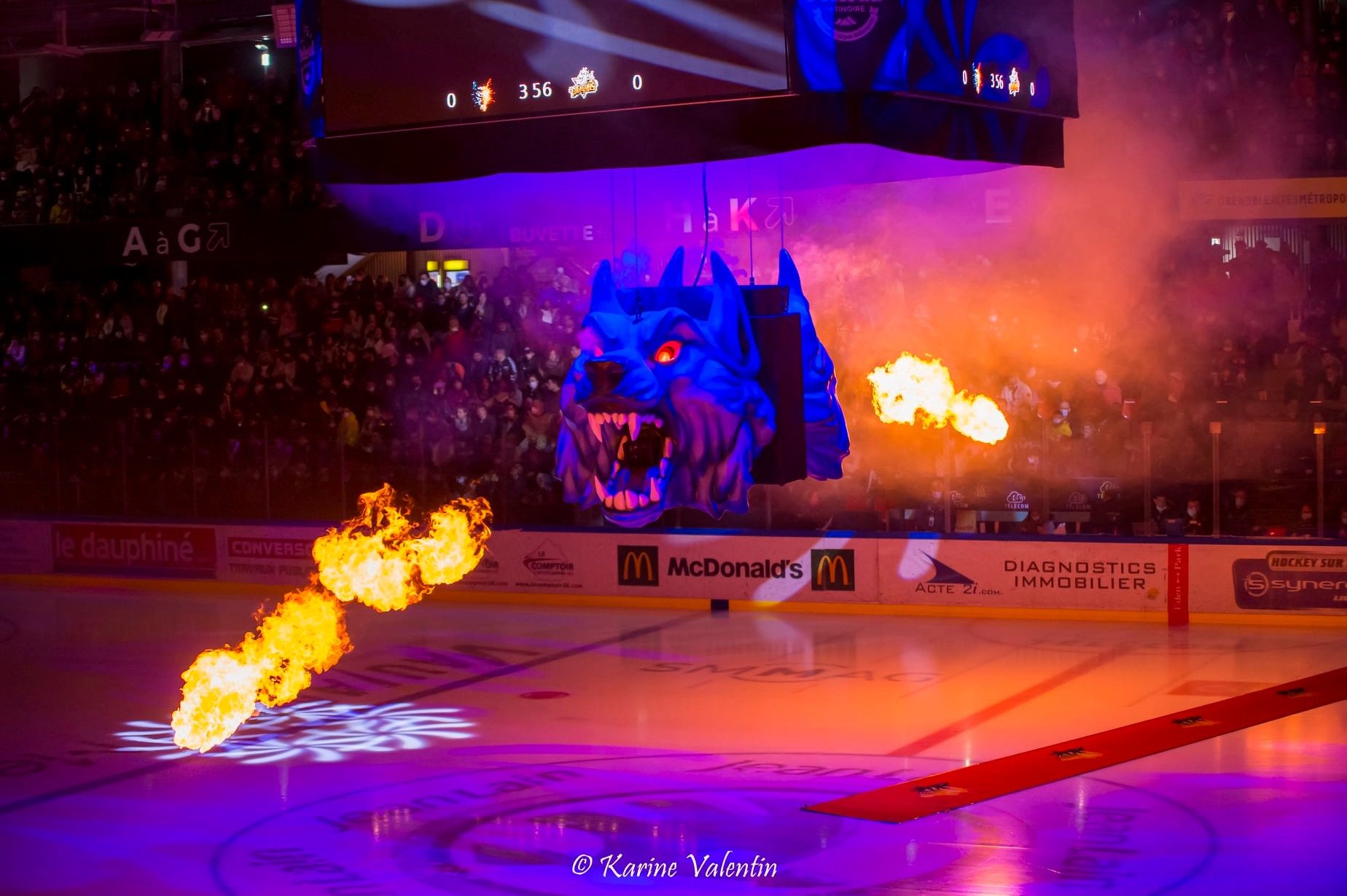  Grenoble - Rouen - Ice hockey - BDL Grenoble vs Rouen (#BDLvsDragons2022) Photo by: Karine Valentin | Siuxy Sports 2022-02-25