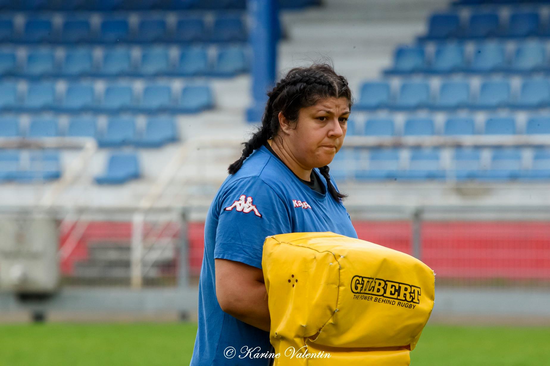 Margaux DONZEL -  FC Grenoble Rugby -  - Rugby - FC Grenoble VS Toulouse (#GrenobleVsToulouse2021sep) Photo by: Karine Valentin | Siuxy Sports 2021-09-26
