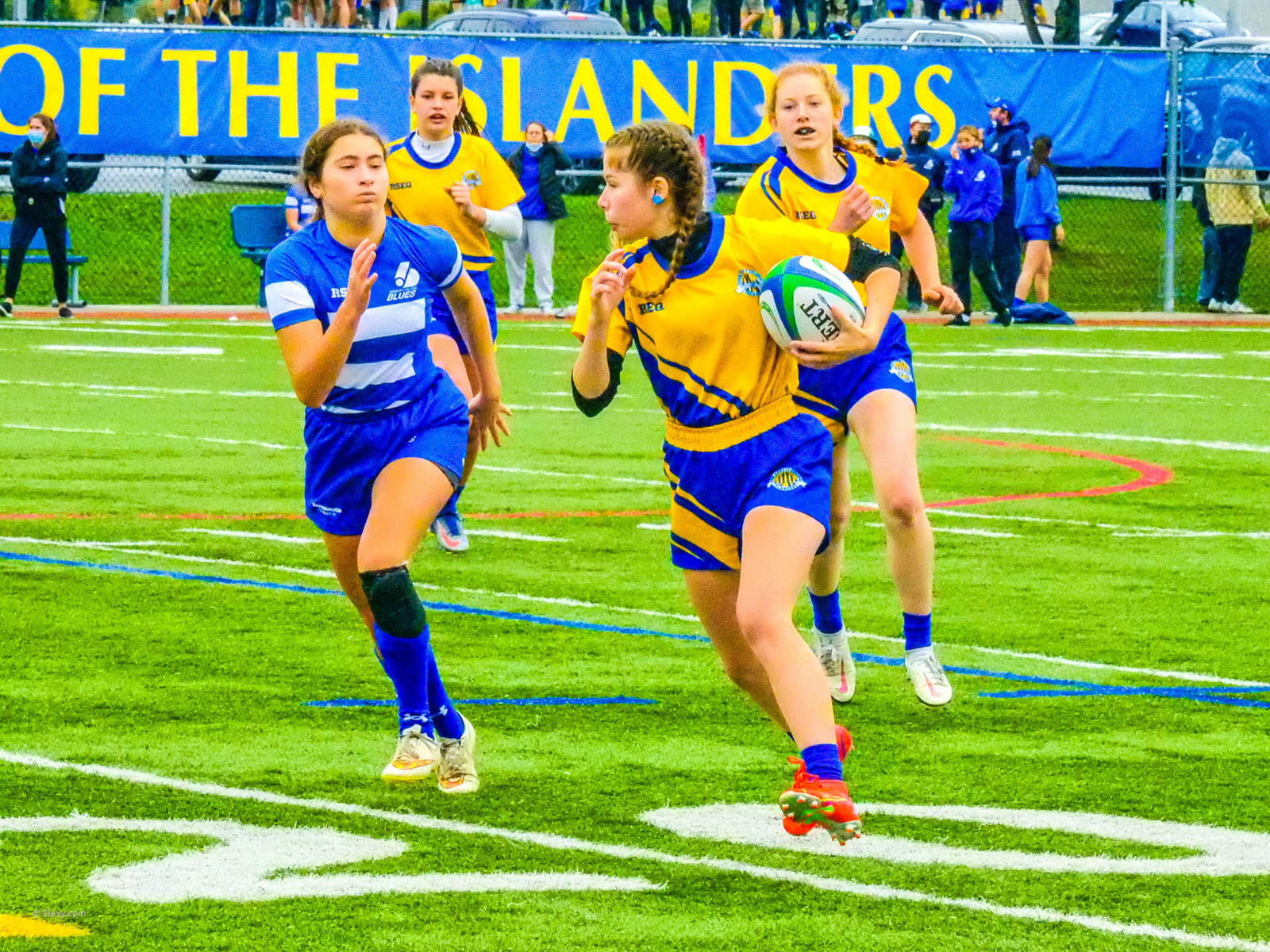 Catherine Ann BLENKHORN - Lily LOUGHEED -  College John Abbott - College Dawson - Rugby -  (#AbbottvsDawsonW2021) Photo by:  | Siuxy Sports 2021-10-03