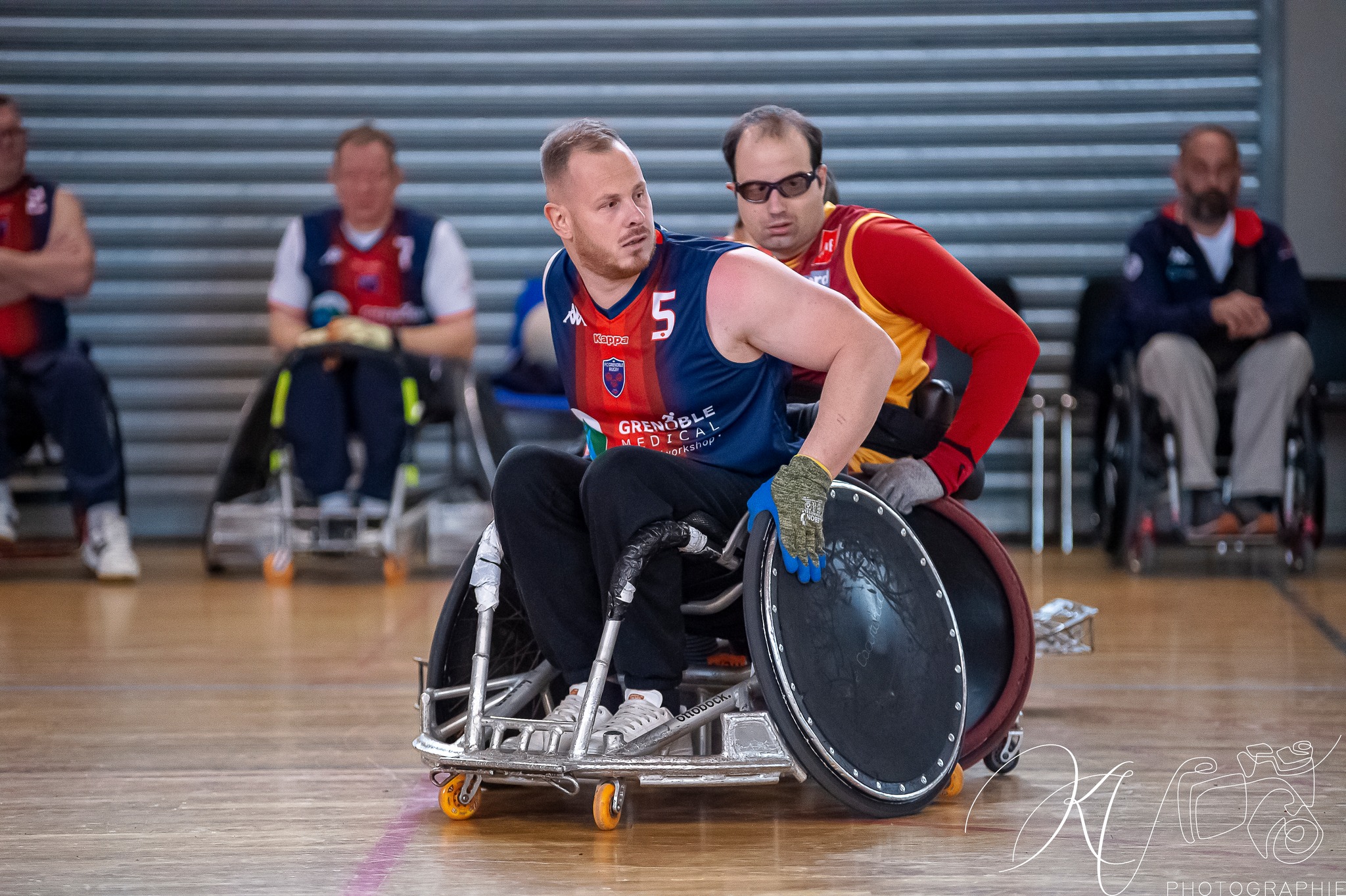  FC Grenoble Rugby -  - Wheelchair rugby - CHAMPIONNAT DE FRANCE RUGBY FAUTEUIL (#CHAMPFrRugbyFauteuil2022) Photo by: Karine Valentin | Siuxy Sports 2022-11-19