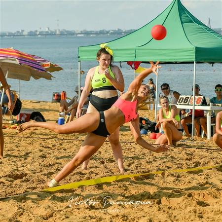 Cobertura del partido del equipo de Posadas Handball, por VHP