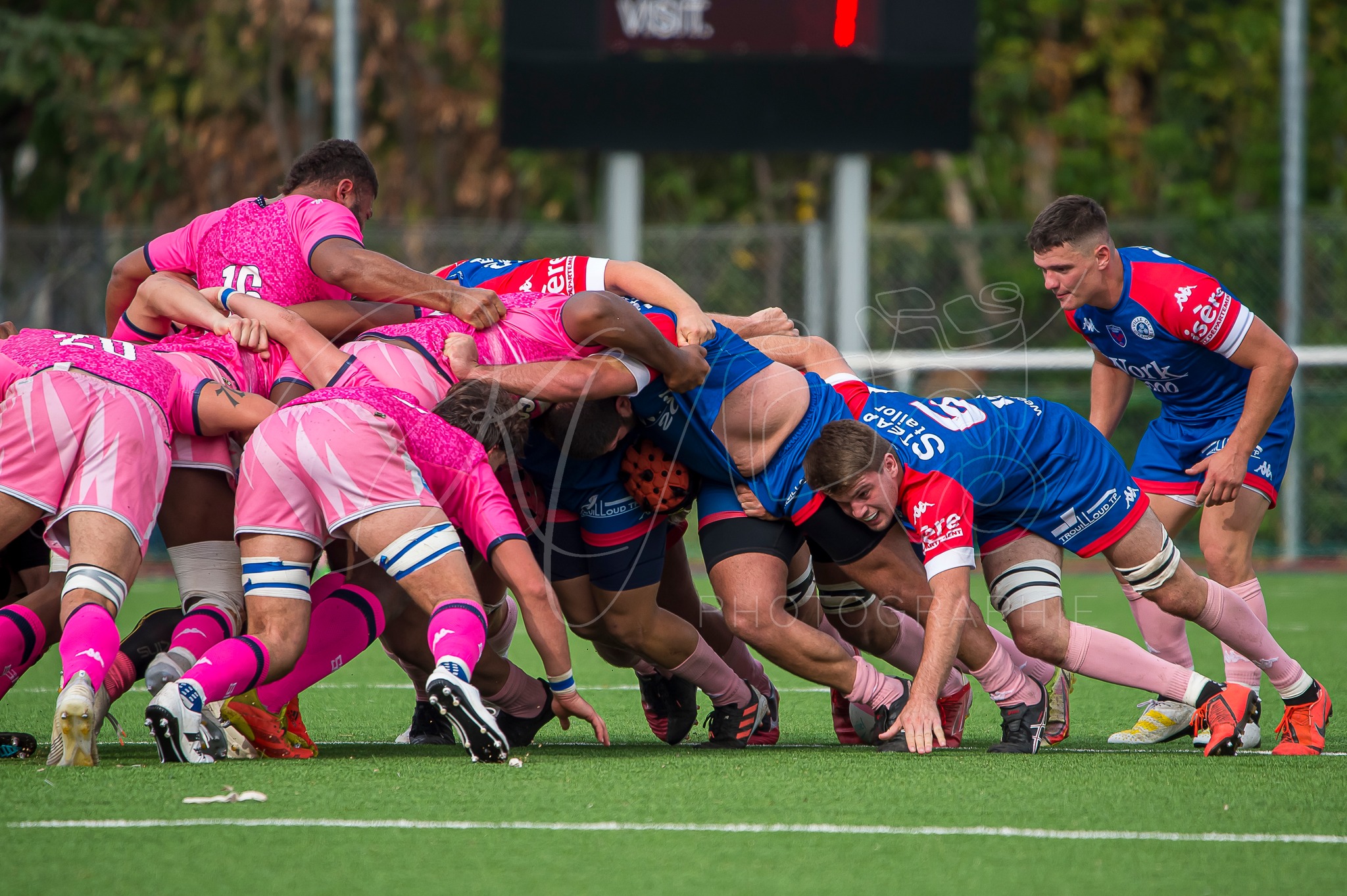  FC Grenoble Rugby - Stade Français - Rugby - Espoirs - FCG (44) vs (17) Stade Français (#FCGSTFespoirs2022) Photo by: Karine Valentin | Siuxy Sports 2022-10-09