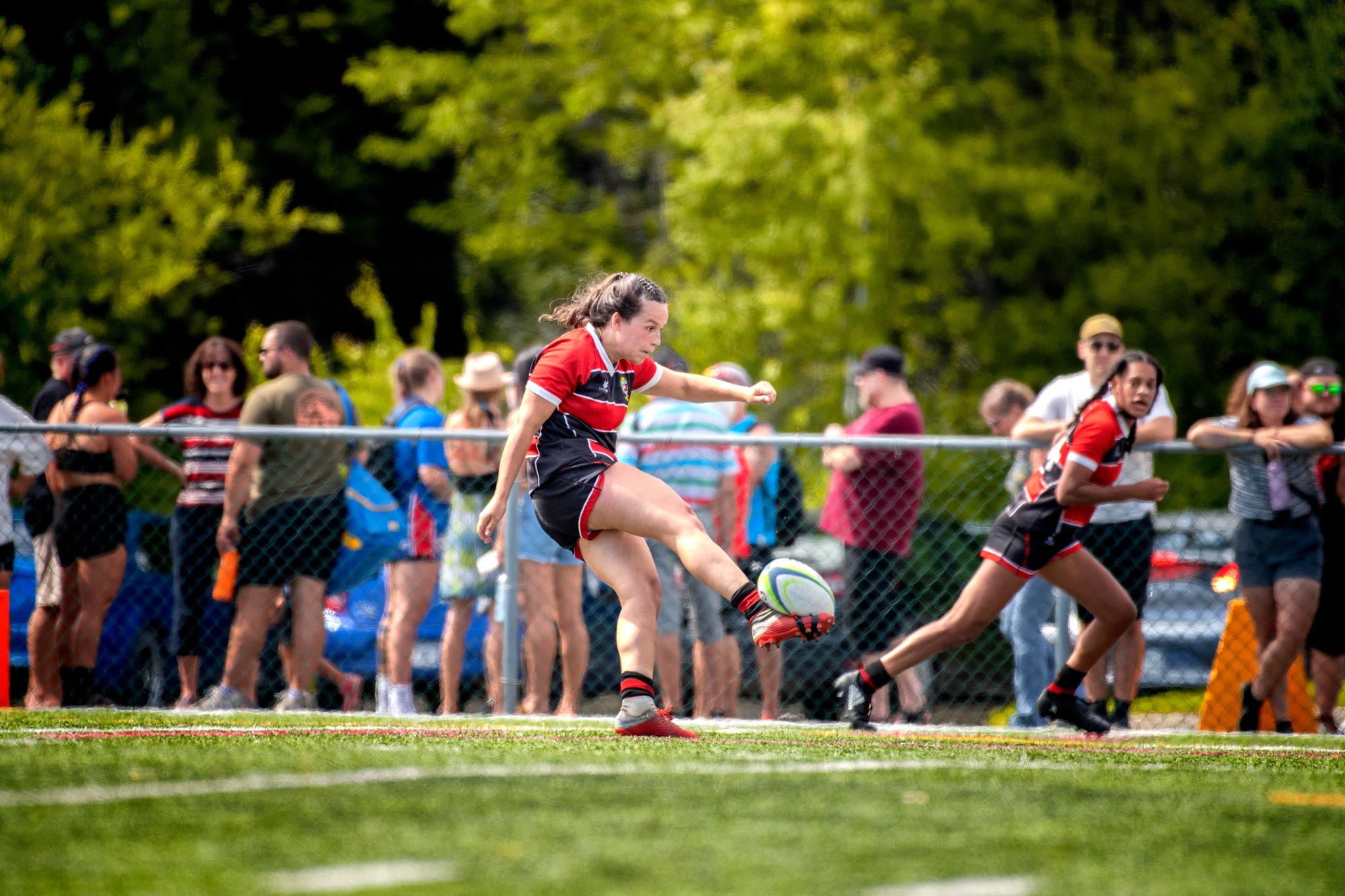 St-Lambert Locks RFC - Beaconsfield Rugby Football Club - Rugby - Finale Provinciale 1 (F) - Saint-Lambert Locks Rugby Club (13) vs. (12) Beaconsfield RFC (#RugbyQC2022FinalFP1) Photo by: Simon Duquette | Siuxy Sports 2022-08-13