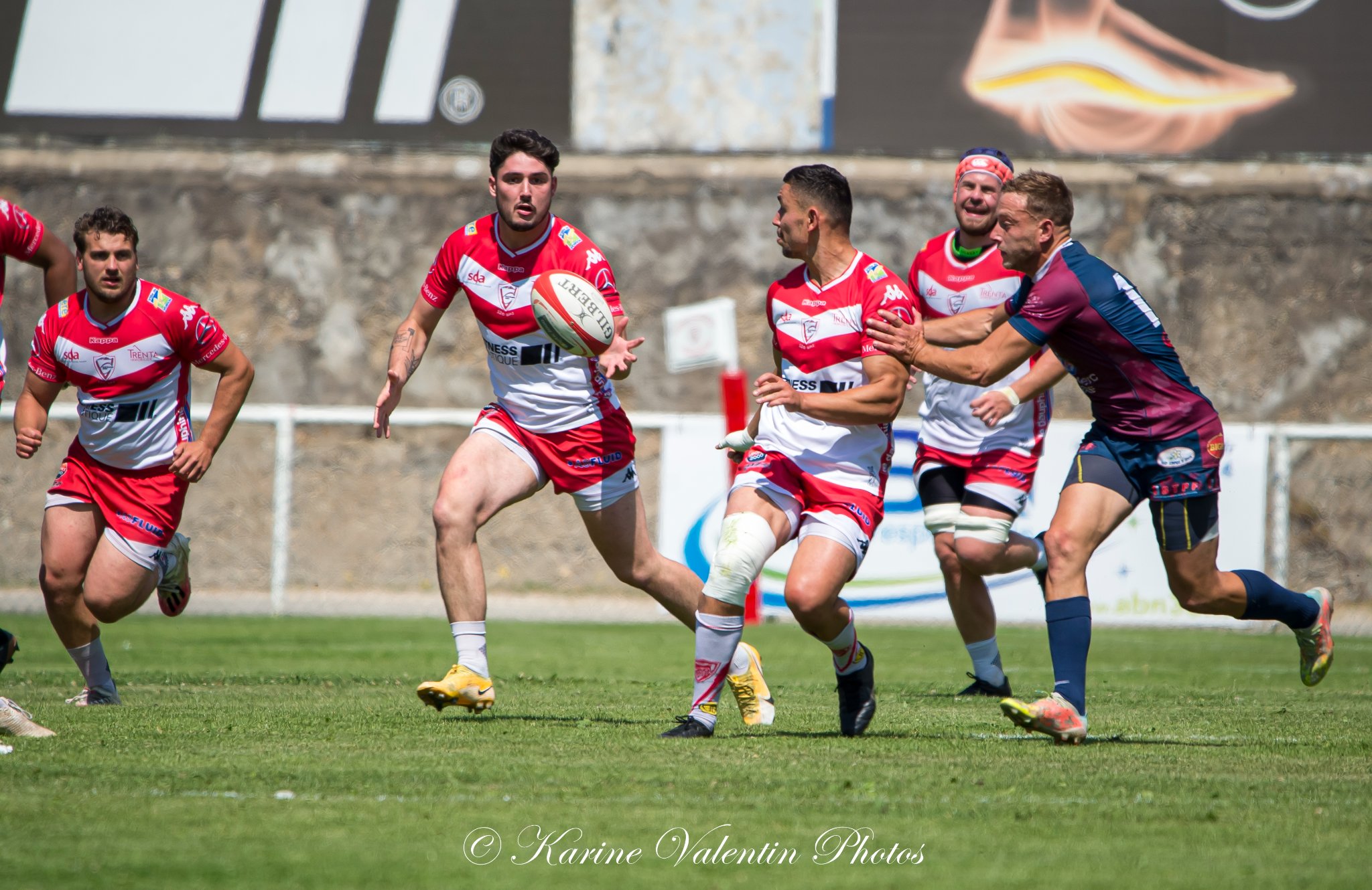 Stade Olympique Voironnais - Rugby Olympique de Grasse - Rugby - SOV (16) vs (27) ROG (#SOVvsROG2022) Photo by: Karine Valentin | Siuxy Sports 2022-05-29