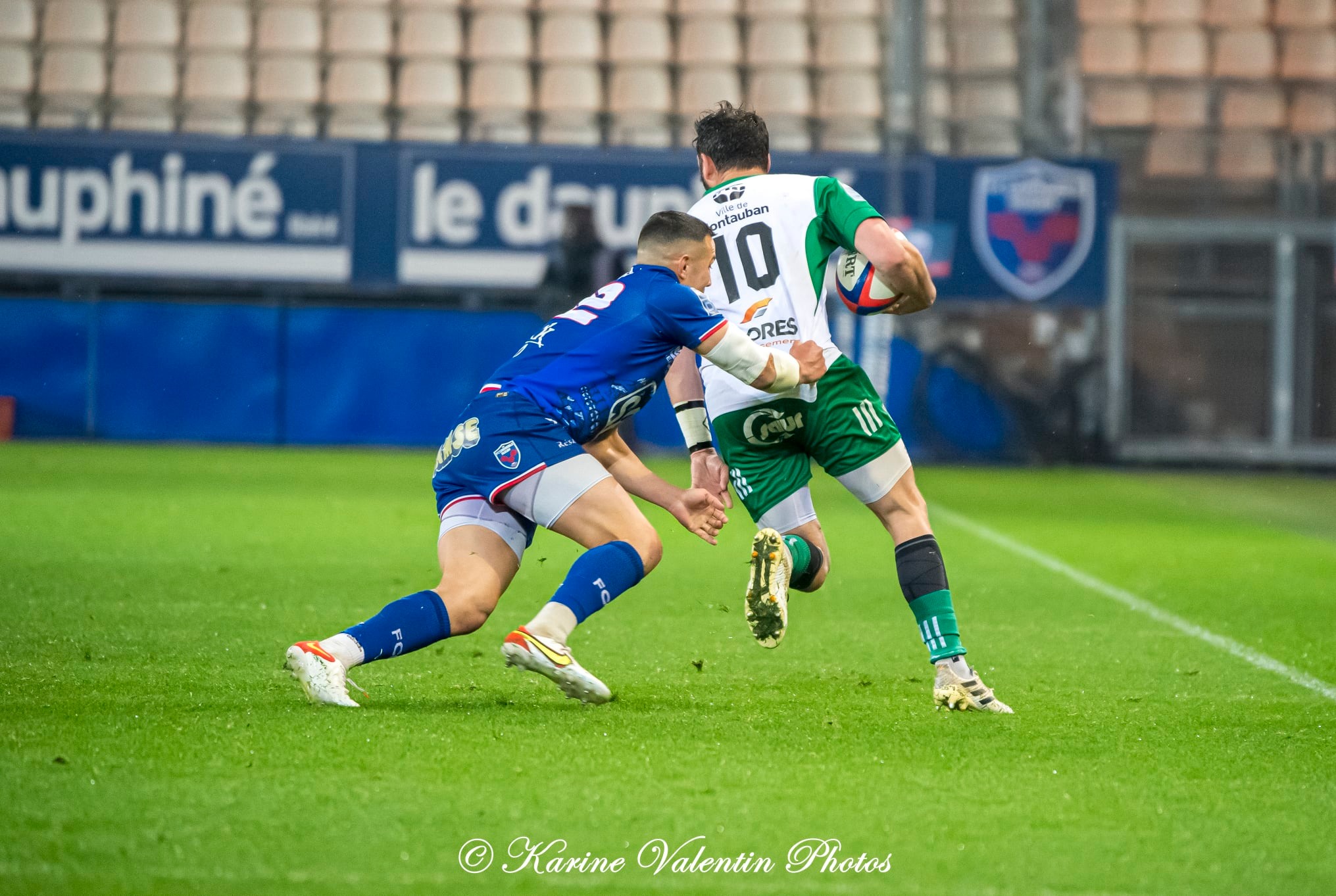  FC Grenoble Rugby - US Montauban - Rugby - FC Grenoble (22) vs (21) US Montauban - 2022  (#FCGvsUSM2022avr) Photo by: Karine Valentin | Siuxy Sports 2022-04-08