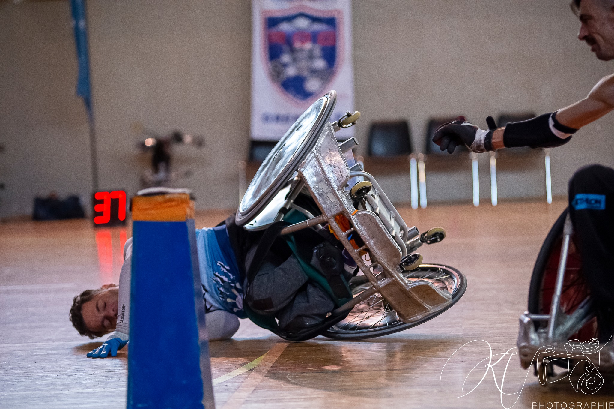  FC Grenoble Rugby -  - Wheelchair rugby - CHAMPIONNAT DE FRANCE RUGBY FAUTEUIL (#CHAMPFrRugbyFauteuil2022) Photo by: Karine Valentin | Siuxy Sports 2022-11-19
