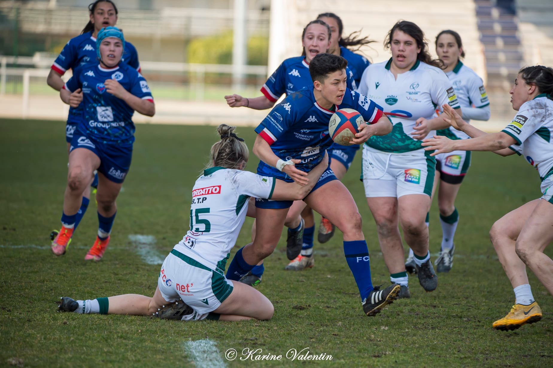 Emma GALLAGHER -  FC Grenoble Rugby - Section Paloise - Rugby - Grenoble Amazones vs PAU Lons (#FCGVsSectPaloise2022) Photo by: Karine Valentin | Siuxy Sports 2022-03-06