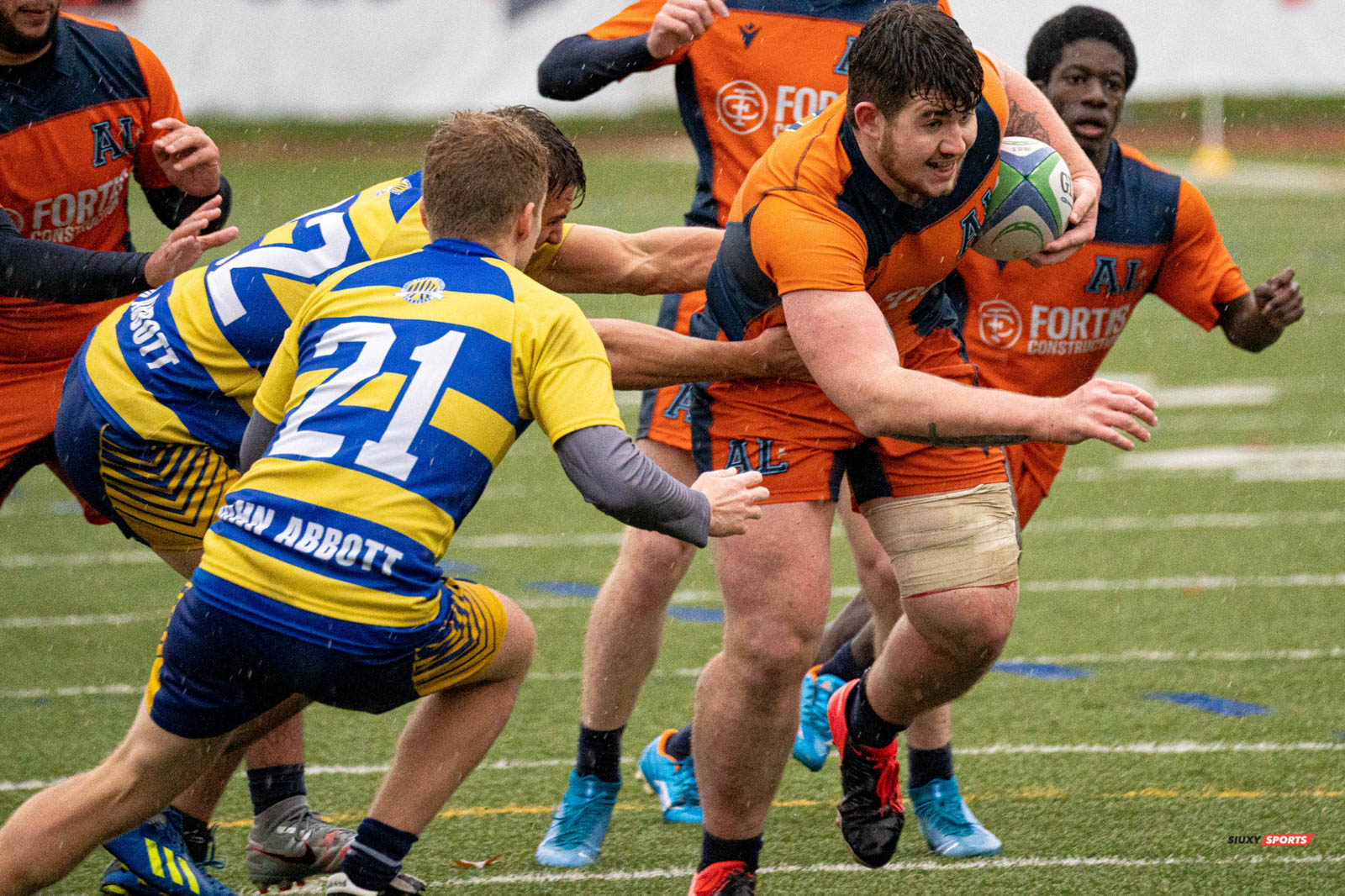 Jean-Baptiste HEBERT -  College John Abbott - Cégep André Laurendeau - Rugby -  (#AbbottVsAL2021m) Photo by:  | Siuxy Sports 2021-10-31