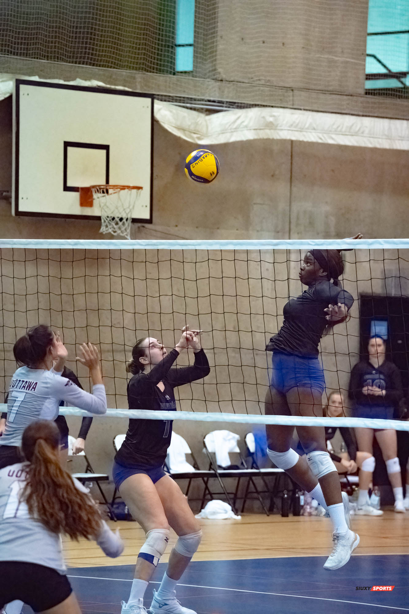 Océane COUTURIER -  Université de Montréal - Université Ottawa - Volleyball -  (#VolleyUdeMvsUOttawaFW) Photo by:  | Siuxy Sports 2021-11-12