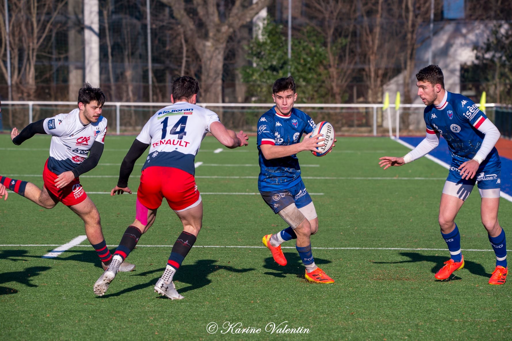  FC Grenoble Rugby - Stade Aurillacois - Rugby - Espoirs FCG Vs Aurillac (#ESPOIRsFCGvsAurillac2022) Photo by: Karine Valentin | Siuxy Sports 2022-01-16