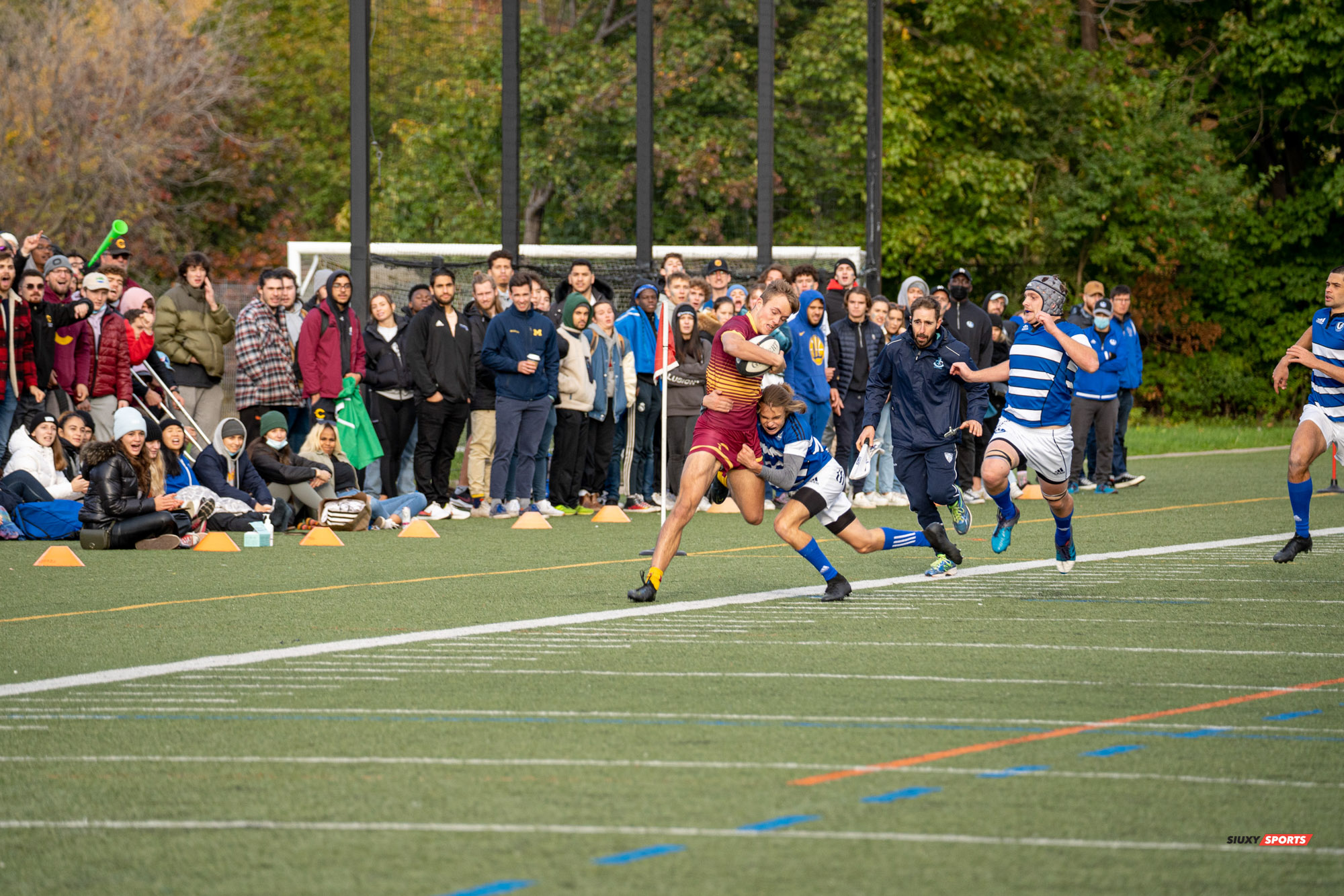 Liam MANSFIELD -  Université de Montréal - Université Concordia - Rugby -  (#UdeMvsConcordia2021M) Photo by:  | Siuxy Sports 2021-10-23