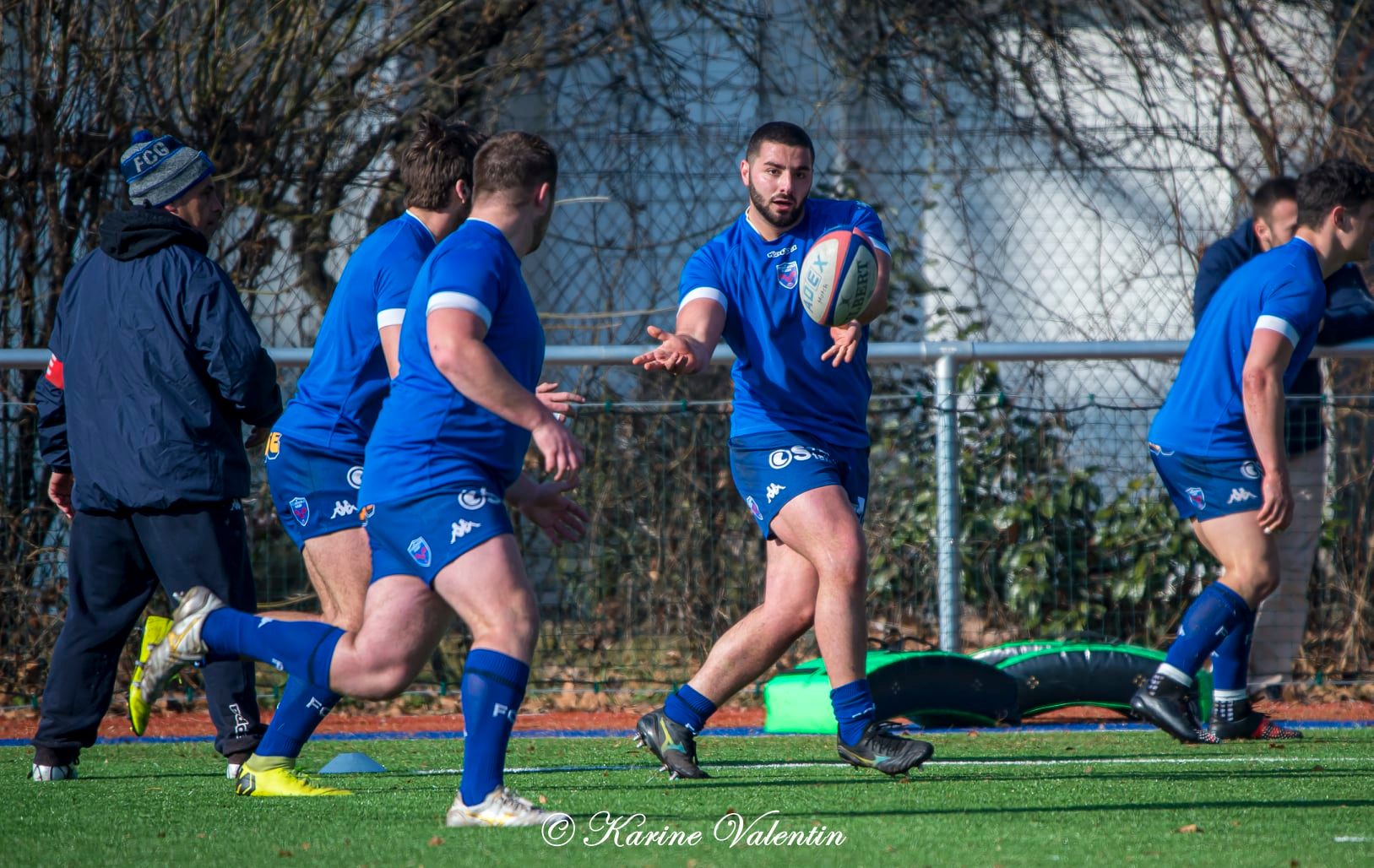  FC Grenoble Rugby -  - Rugby - Espoirs - FC Grenoble Vs US Colomiers (#EspoirsFCGvsUSColomiers2022) Photo by: Karine Valentin | Siuxy Sports 2022-01-29