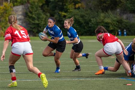 RSEQ Rugby Fem - U. de Montréal (70) vs (3) McGill - Reel A1 - 1er mi-temps