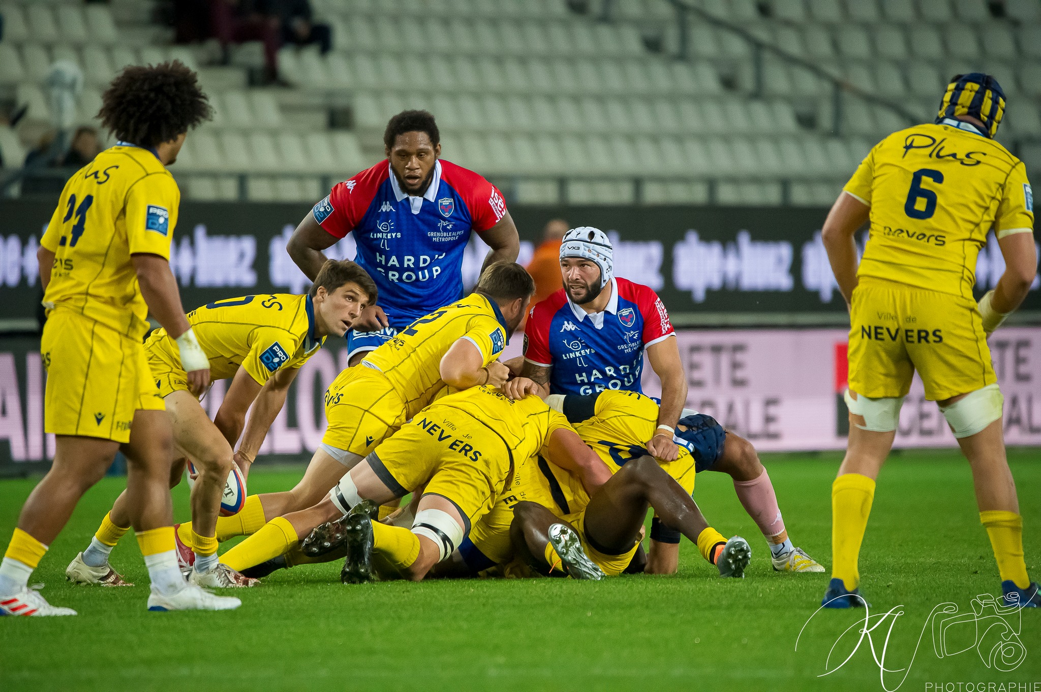  FC Grenoble Rugby - USON Nevers - Rugby - FC GRENOBLE RUGBY (19) VS USON NEVERS (18) - 2022 (#FCGvsUSONm22022) Photo by: Karine Valentin | Siuxy Sports 2022-10-27