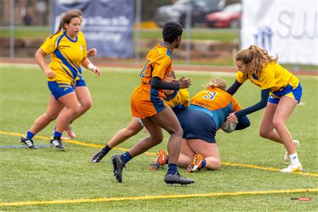 RSEQ - Rugby Fem - John Abbott (55) vs (12) André Laurendeau - Finals - Reel A1