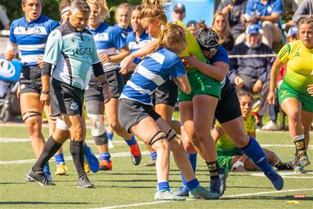 Carolane Larivière - Rugby - RSEQ RUGBY Fem - U. DE MONTRÉAL (44) vs (14) U. Sherbrooke - Reel A2 - Université de Montréal - Université de Sherbrooke