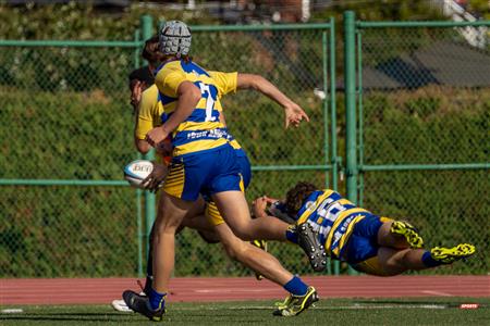 RSEQ - Rugby Masc - André Laurendeau (14) vs (33) John Abbott College - Reel A