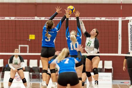 RSEQ - Volley Fém (D2) - UQAC (3) vs (1) UQO - Reel 1
