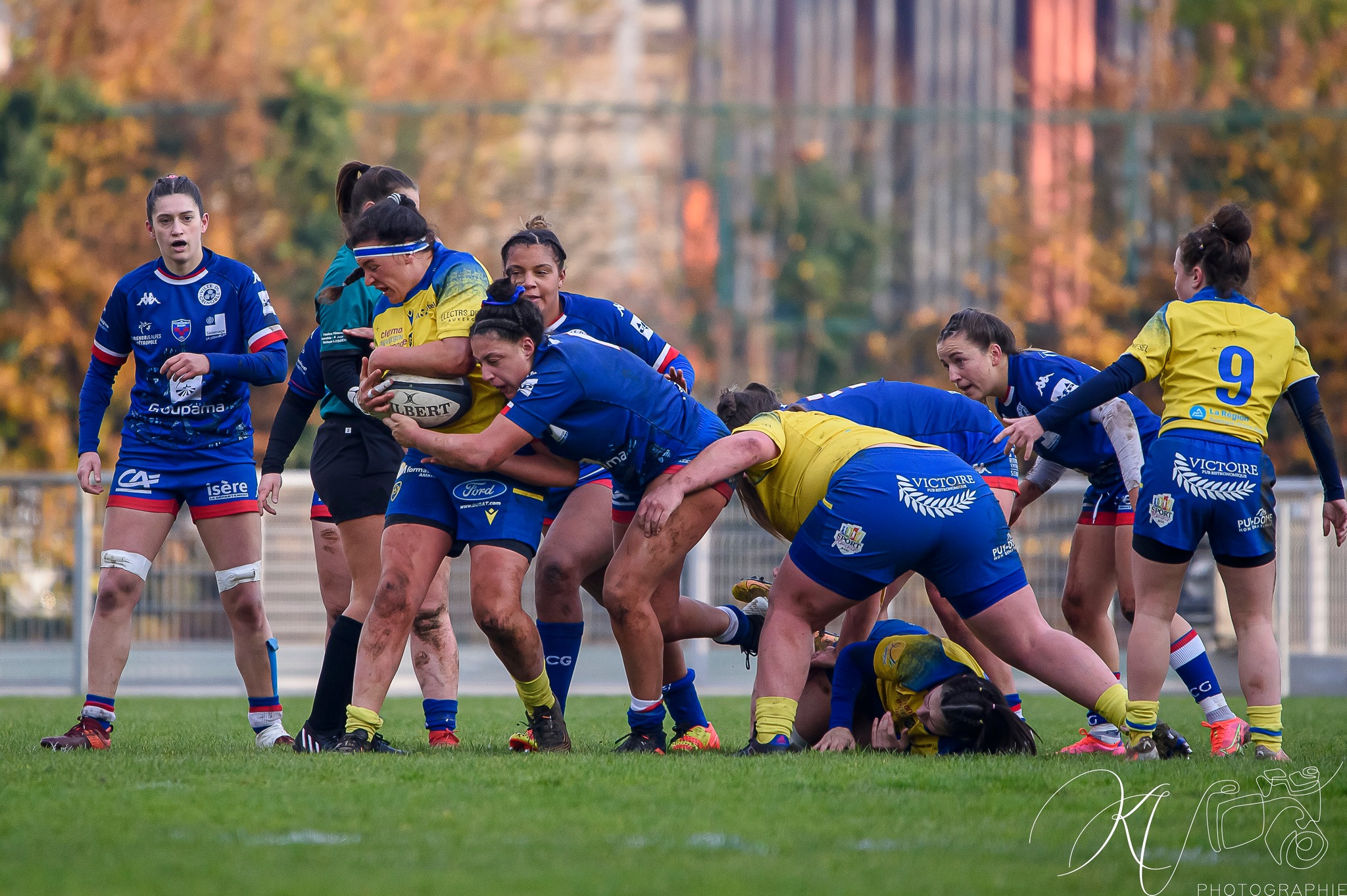  FC Grenoble Rugby - ASM Romagnat rugby féminin - Rugby - Elite FCG Amazones (27) vs (12) ASM Romagnat (#AmazonesASMRo2022) Photo by: Karine Valentin | Siuxy Sports 2022-12-10