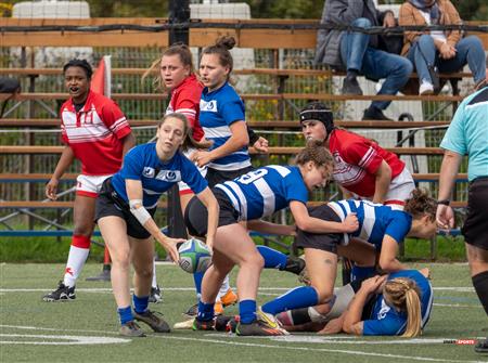 RSEQ Rugby Fem - U. de Montréal (70) vs (3) McGill - Reel A2 - 2ème mi-temps