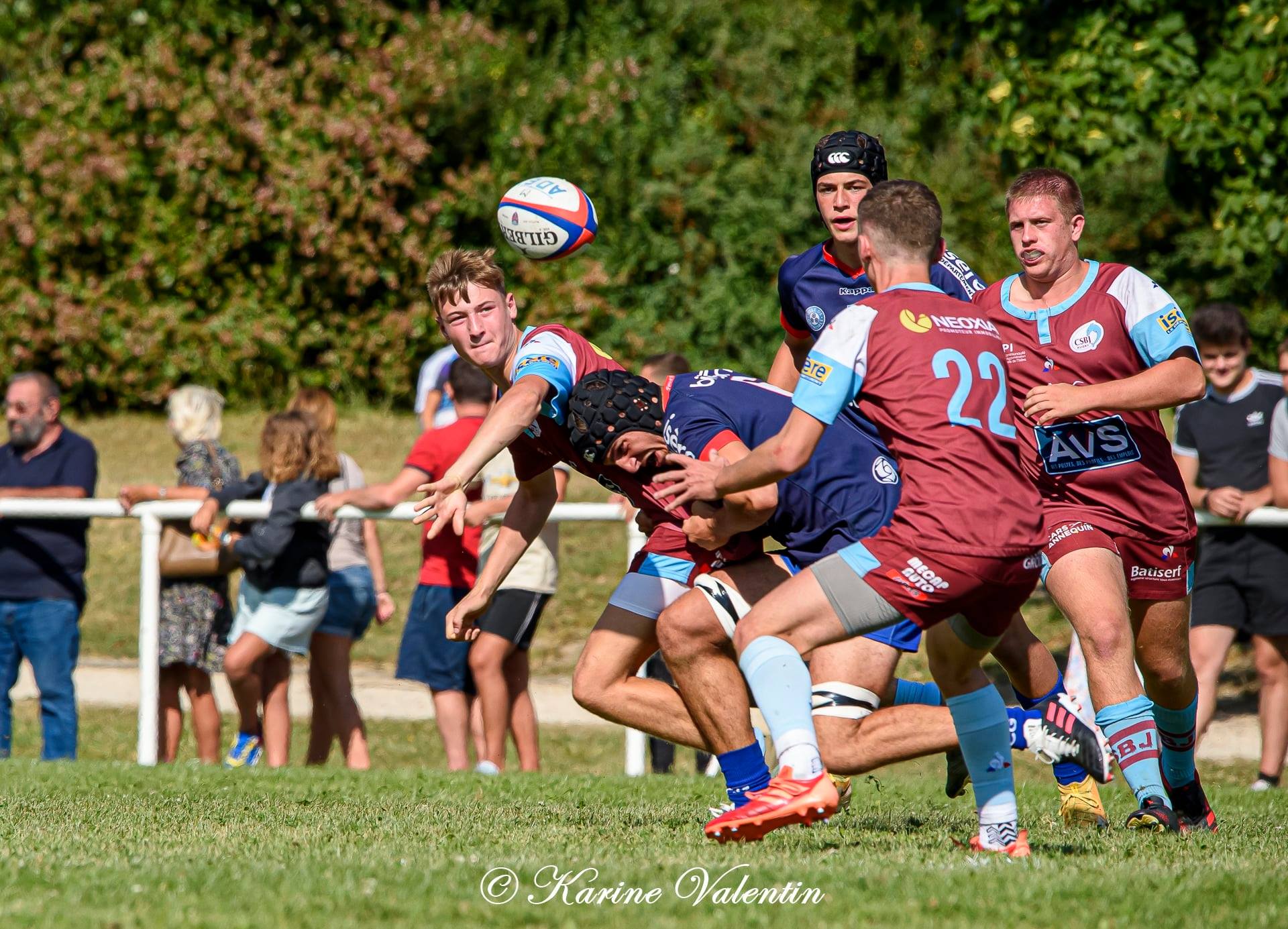  FC Grenoble Rugby - CS Bourgoin-Jallieu - Rugby - Crabos - FC Grenoble vs CS Bourgoin-Jallieu (#CrabosFCGvCSBJ2021aou) Photo by: Karine Valentin | Siuxy Sports 2021-08-28