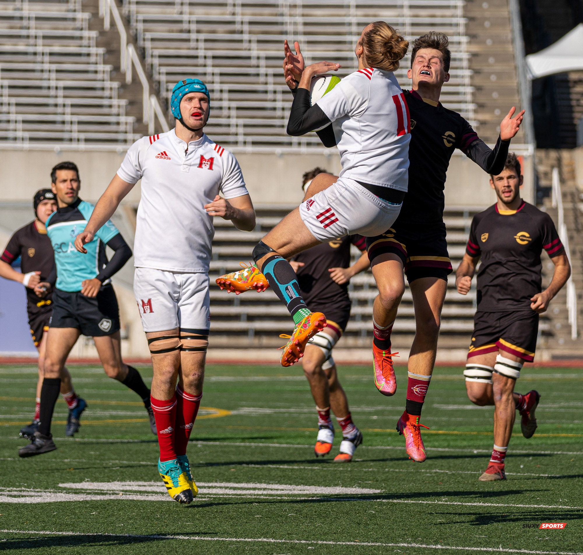 Thomas ARTMANN - Arthur DU CHAFFAUT -  Université McGill - Université Concordia - Rugby -  (#McGillvsConcordiaFinalsM) Photo by:  | Siuxy Sports 2021-11-06