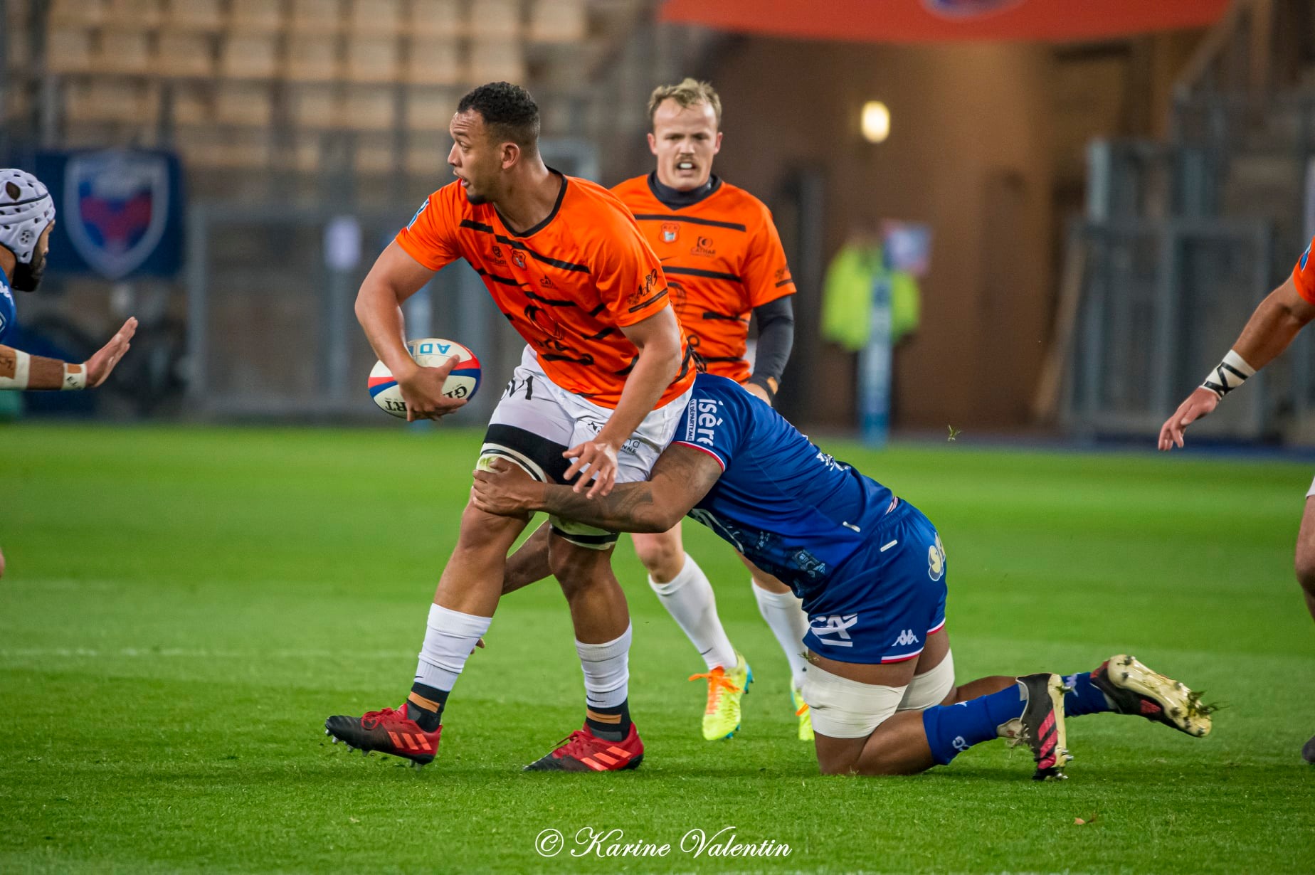 Aston FORTUIN -  FC Grenoble Rugby - Racing Club Narbonnais - Rugby -  (#GrenobleVsNarbonne2021Nov) Photo by: Karine Valentin | Siuxy Sports 2021-11-26