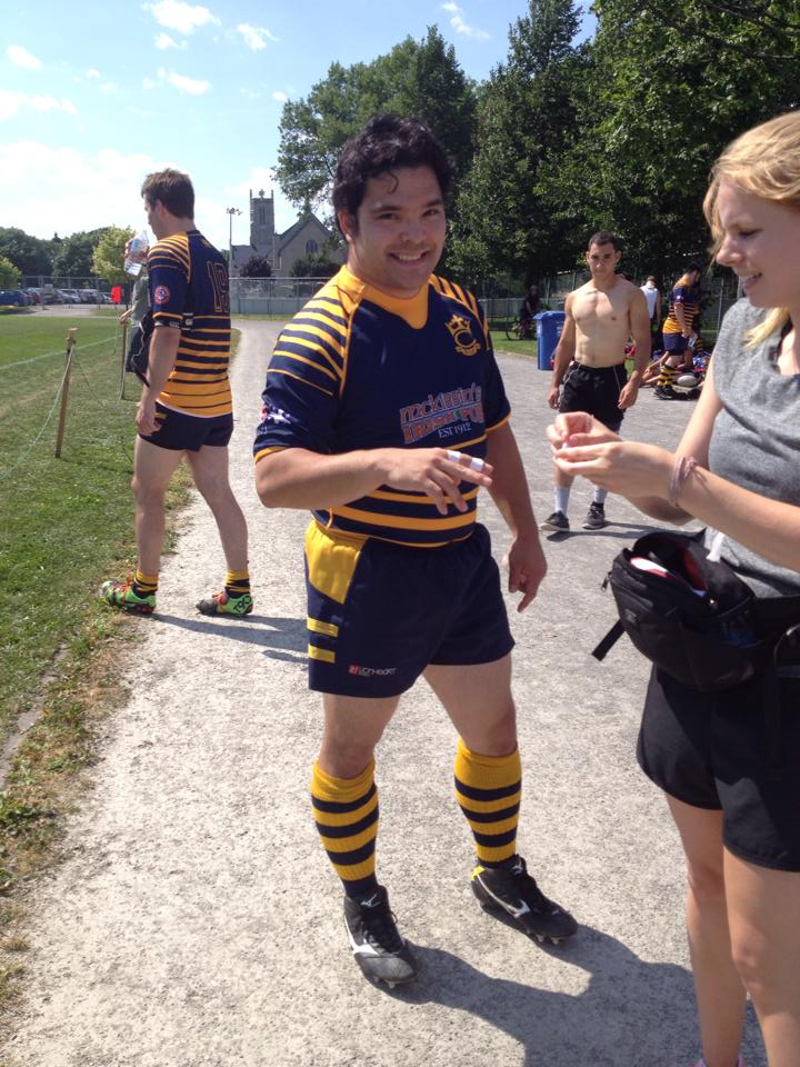 Pierre-Olivier PHAN-LACHAPELLE -  Town of Mount Royal RFC -  - Rugby - P.O. () Photo by:  | Siuxy Sports 2014-07-05