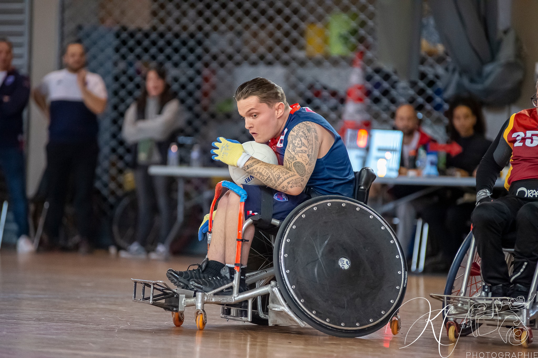  FC Grenoble Rugby -  - Wheelchair rugby - CHAMPIONNAT DE FRANCE RUGBY FAUTEUIL (#CHAMPFrRugbyFauteuil2022) Photo by: Karine Valentin | Siuxy Sports 2022-11-19