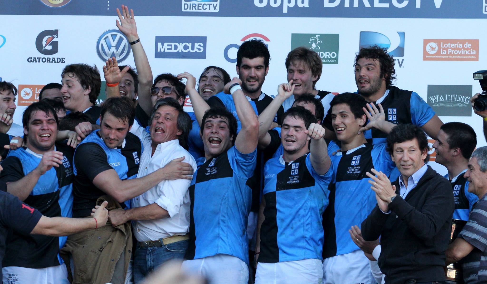  Club Universitario de Buenos Aires -  - Rugby - CUBA (11) vs (9) Hindu - Final URBA 2013 (Festejo & Jugadores) (#CUBAHindu2013URBAjugadores) Photo by: Luis Robredo | Siuxy Sports 2013-10-26