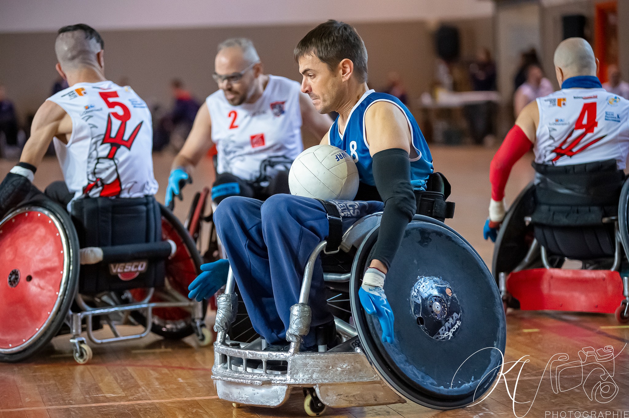  FC Grenoble Rugby -  - Wheelchair rugby - CHAMPIONNAT DE FRANCE RUGBY FAUTEUIL (#CHAMPFrRugbyFauteuil2022) Photo by: Karine Valentin | Siuxy Sports 2022-11-19