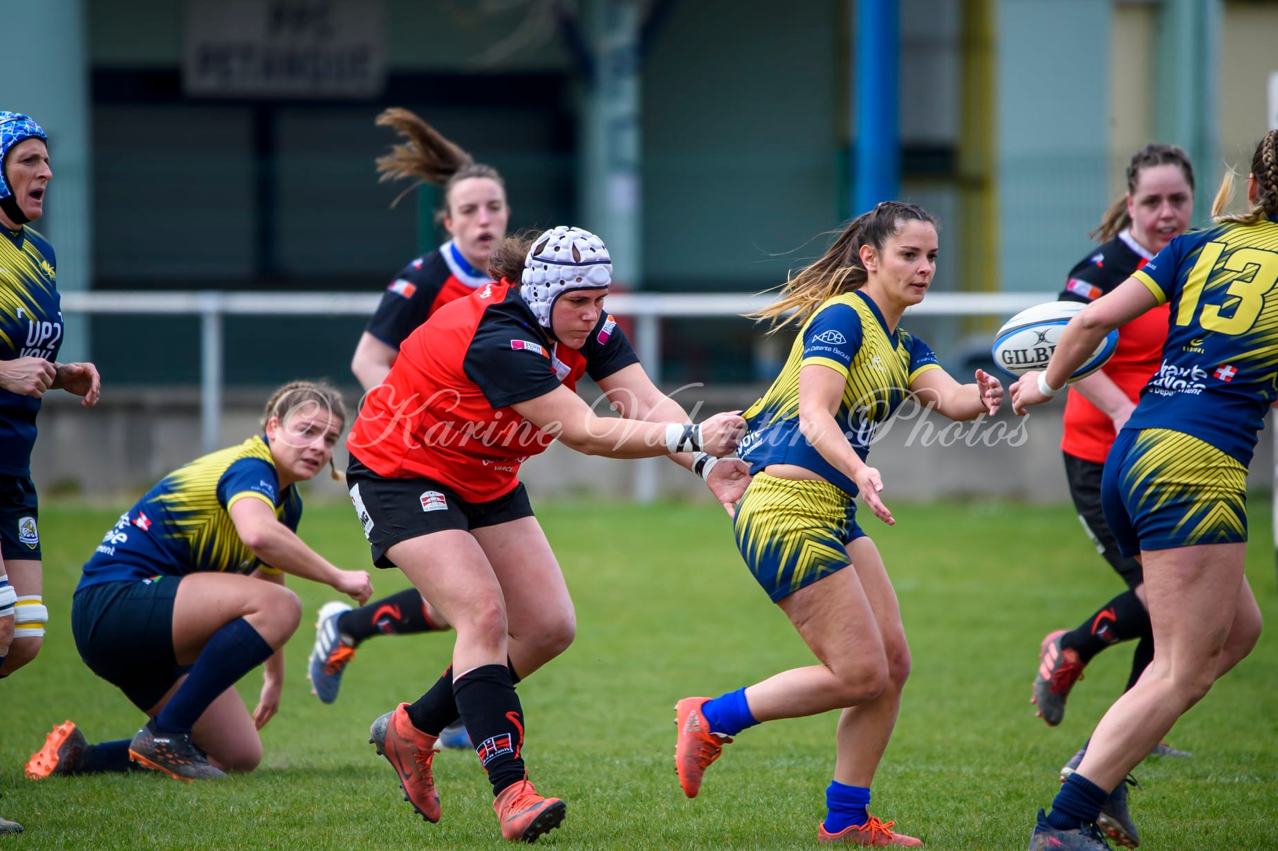  US Deux Ponts - Rugby Club Saint-Julien-En-Genevois - Rugby - Deux Ponts (20) vs Saint-Julien-en-Genevois (64) - Rugby Fém - 2022 (#US2PvsRCSTJU2022) Photo by: Karine Valentin | Siuxy Sports 2022-03-20