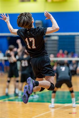 RSEQ - VOLLEYBALL C M D2 SUD-OUEST - TOURNOI 4 - SECTION A - NOMADES (1) VS (2) AIGLES