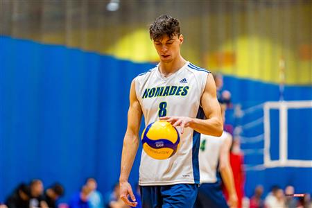 RSEQ - VOLLEYBALL C M D2 SUD-OUEST - TOURNOI 4 - SECTION A - NOMADES (1) VS (2) AIGLES