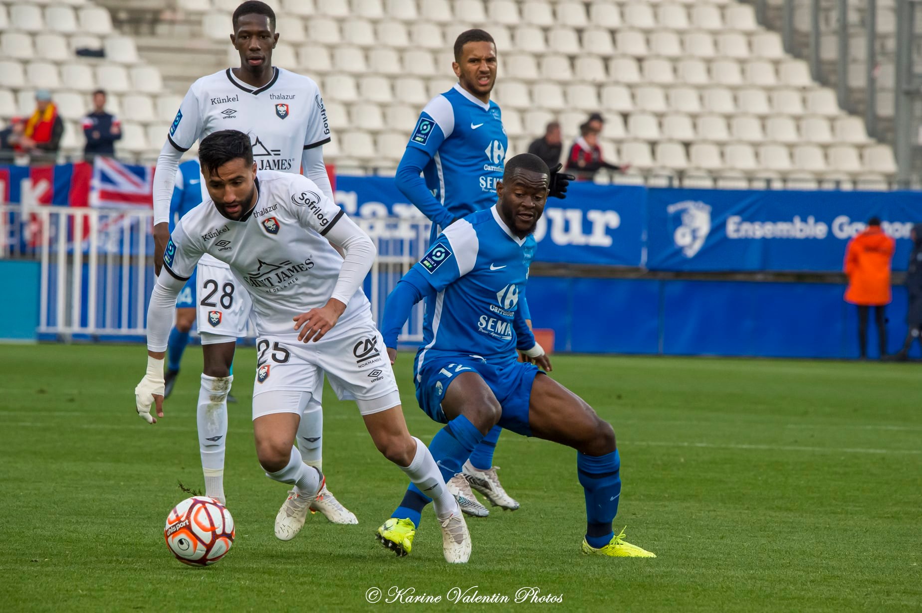 Jordy GASPAR -  Grenoble Foot 38 - SM Caen - Soccer - Grenoble (0) vs (2) Caen (#GF38vsSMC2022) Photo by: Karine Valentin | Siuxy Sports 2022-04-09