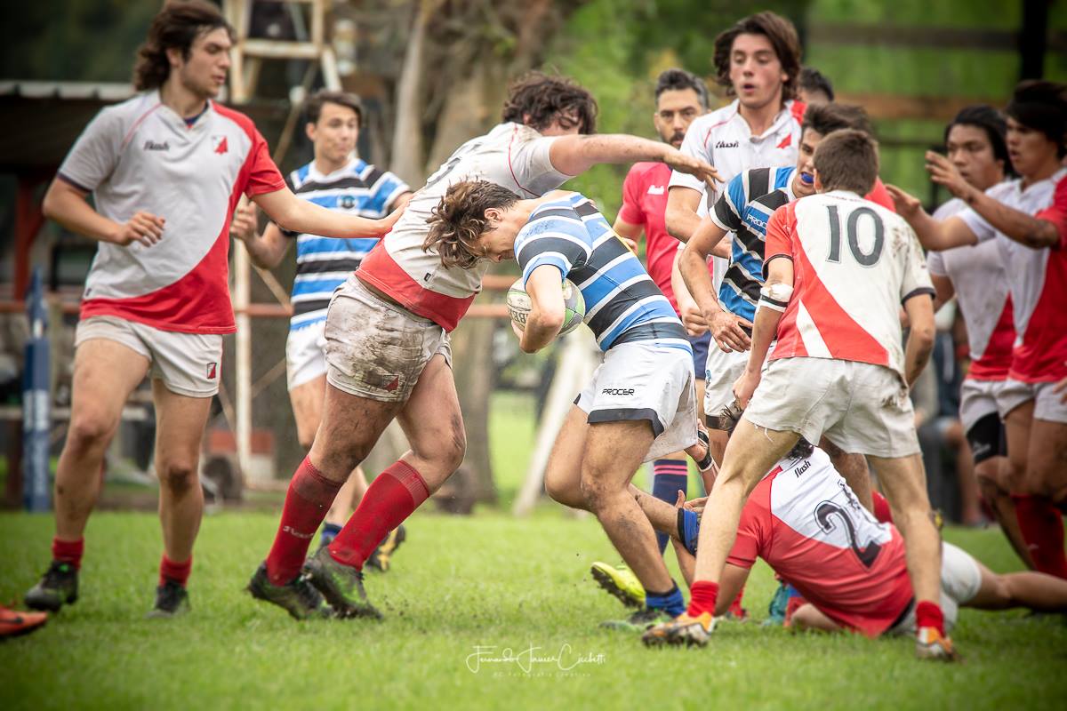 Gregorio SANCHEZ INDA -  Liceo Naval - Mariano Moreno - Rugby - Tratando de avanzar () Photo by:  | Siuxy Sports 2018-10-03